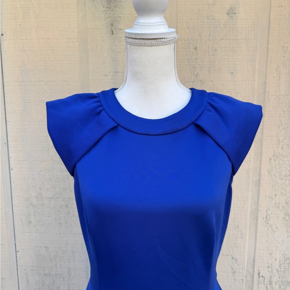 Ted Baker London Kipp Royal Blue Mini Dress - Picture 4 of 14